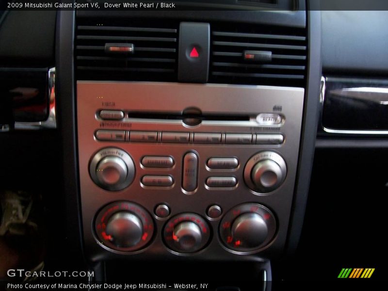 Dover White Pearl / Black 2009 Mitsubishi Galant Sport V6