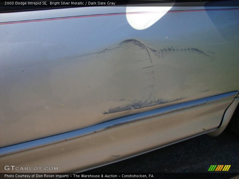 Bright Silver Metallic / Dark Slate Gray 2003 Dodge Intrepid SE
