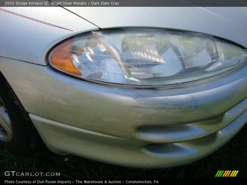Bright Silver Metallic / Dark Slate Gray 2003 Dodge Intrepid SE