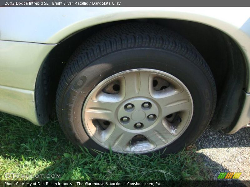 Bright Silver Metallic / Dark Slate Gray 2003 Dodge Intrepid SE