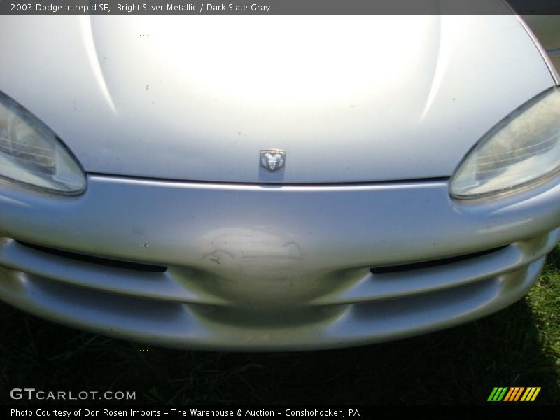 Bright Silver Metallic / Dark Slate Gray 2003 Dodge Intrepid SE
