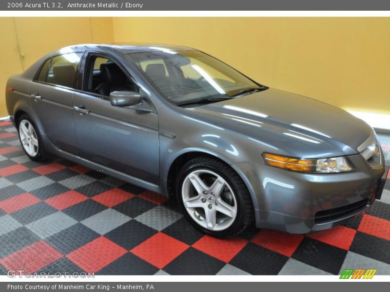Anthracite Metallic / Ebony 2006 Acura TL 3.2
