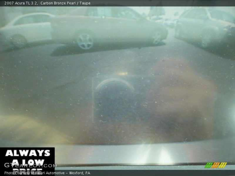 Carbon Bronze Pearl / Taupe 2007 Acura TL 3.2
