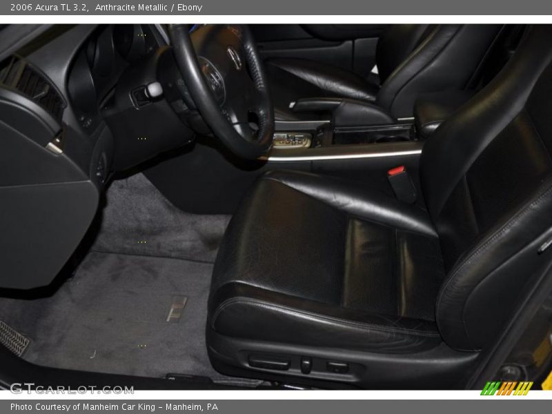 Anthracite Metallic / Ebony 2006 Acura TL 3.2