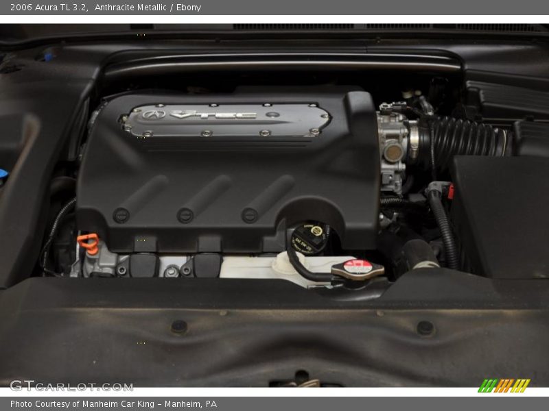 Anthracite Metallic / Ebony 2006 Acura TL 3.2