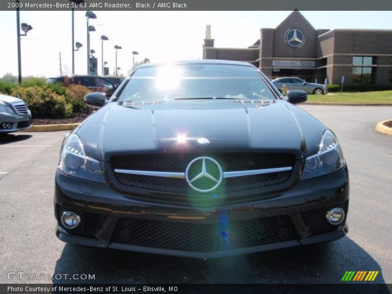 Black / AMG Black 2009 Mercedes-Benz SL 63 AMG Roadster
