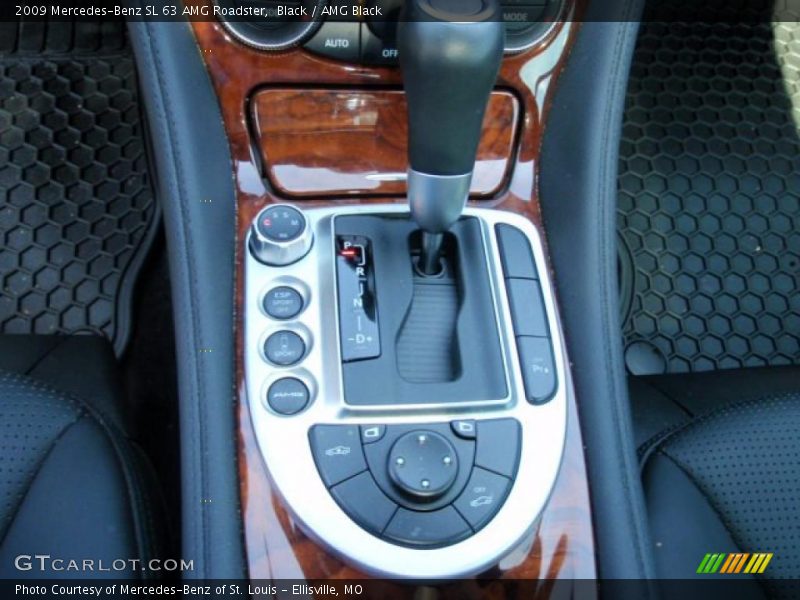 Black / AMG Black 2009 Mercedes-Benz SL 63 AMG Roadster