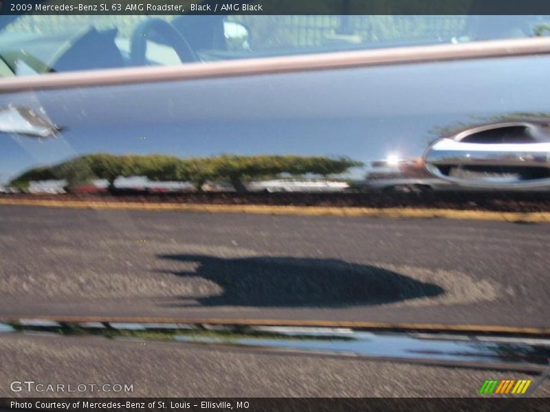 Black / AMG Black 2009 Mercedes-Benz SL 63 AMG Roadster