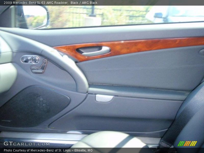 Black / AMG Black 2009 Mercedes-Benz SL 63 AMG Roadster