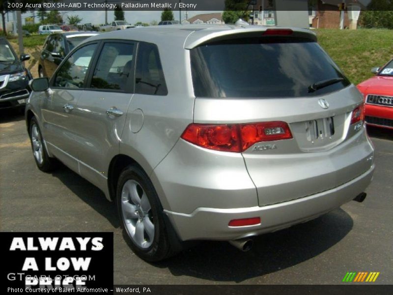 Palladium Metallic / Ebony 2009 Acura RDX SH-AWD Technology