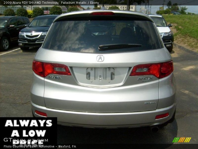 Palladium Metallic / Ebony 2009 Acura RDX SH-AWD Technology