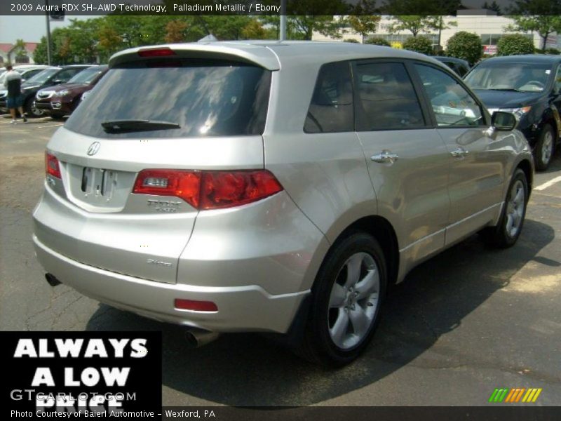 Palladium Metallic / Ebony 2009 Acura RDX SH-AWD Technology