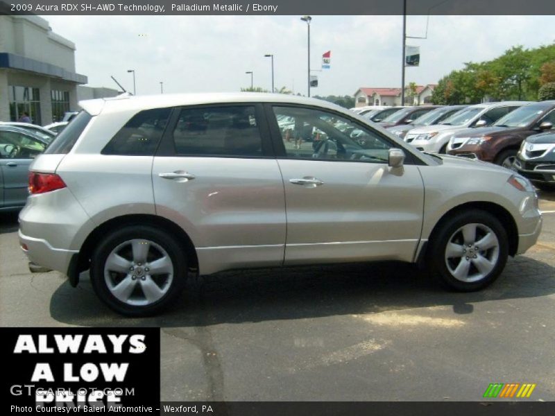 Palladium Metallic / Ebony 2009 Acura RDX SH-AWD Technology