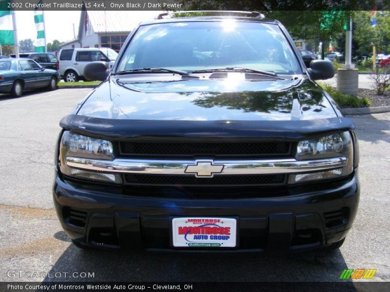Onyx Black / Dark Pewter 2002 Chevrolet TrailBlazer LS 4x4
