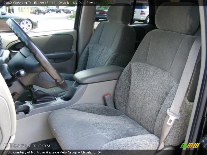 Onyx Black / Dark Pewter 2002 Chevrolet TrailBlazer LS 4x4