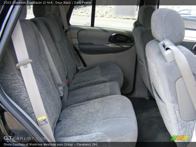 Onyx Black / Dark Pewter 2002 Chevrolet TrailBlazer LS 4x4