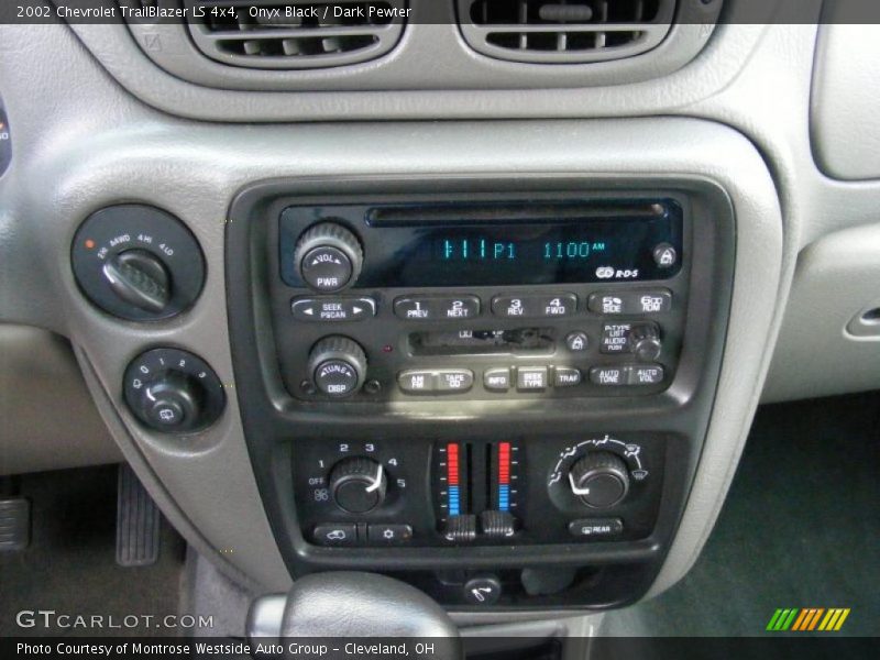 Onyx Black / Dark Pewter 2002 Chevrolet TrailBlazer LS 4x4