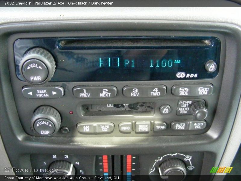 Onyx Black / Dark Pewter 2002 Chevrolet TrailBlazer LS 4x4