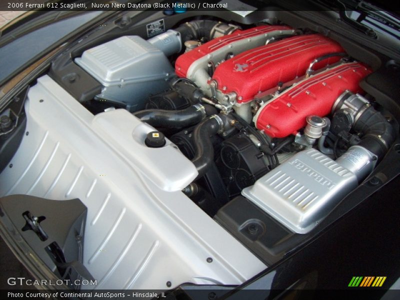  2006 612 Scaglietti  Engine - 5.7 Liter DOHC 48-Valve V12