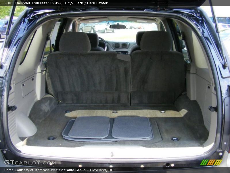 Onyx Black / Dark Pewter 2002 Chevrolet TrailBlazer LS 4x4