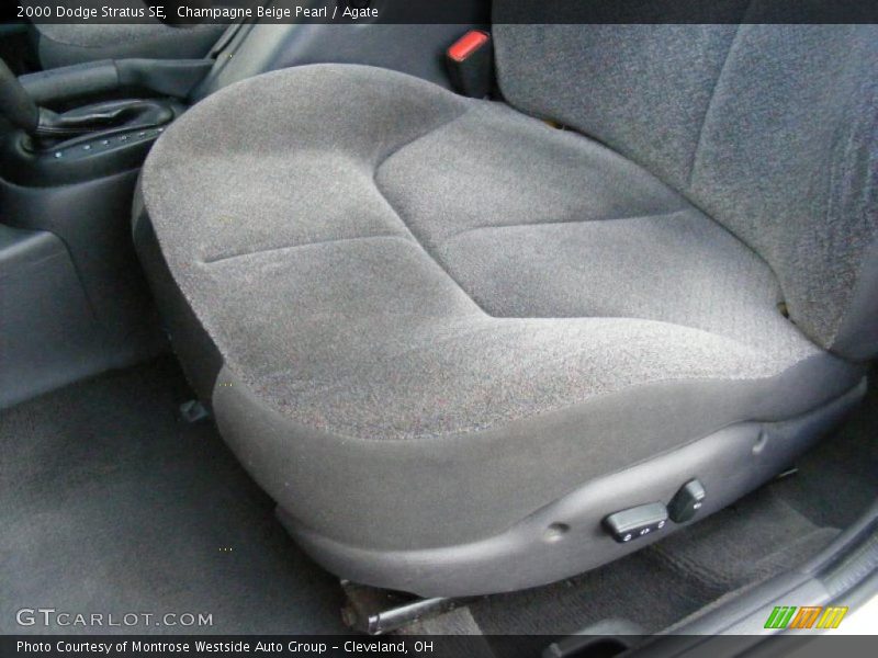 Champagne Beige Pearl / Agate 2000 Dodge Stratus SE
