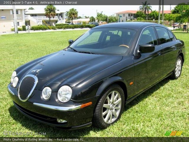Anthracite Black / Charcoal 2001 Jaguar S-Type 4.0
