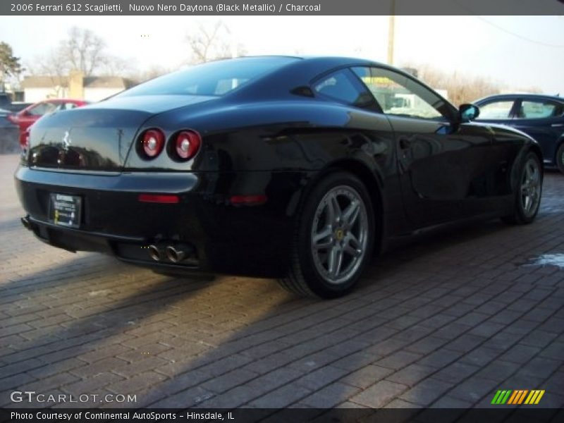 Nuovo Nero Daytona (Black Metallic) / Charcoal 2006 Ferrari 612 Scaglietti
