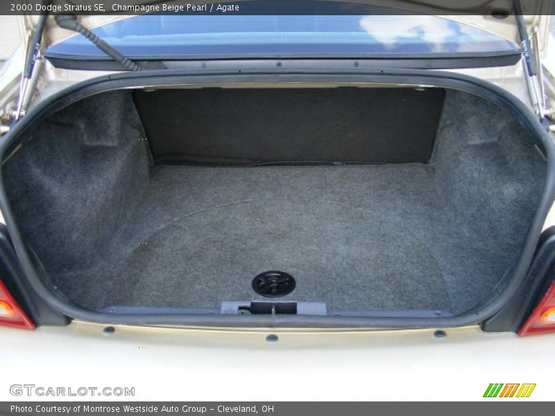 Champagne Beige Pearl / Agate 2000 Dodge Stratus SE