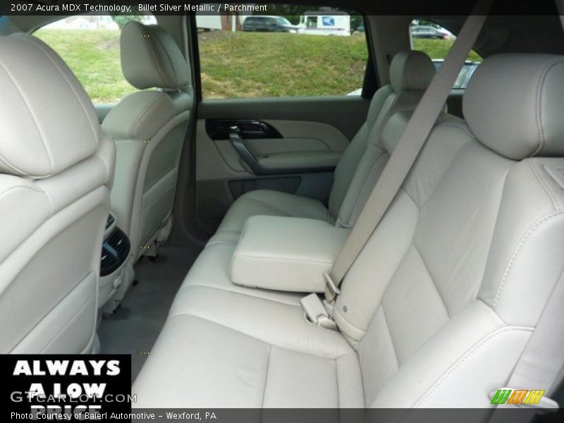 Billet Silver Metallic / Parchment 2007 Acura MDX Technology
