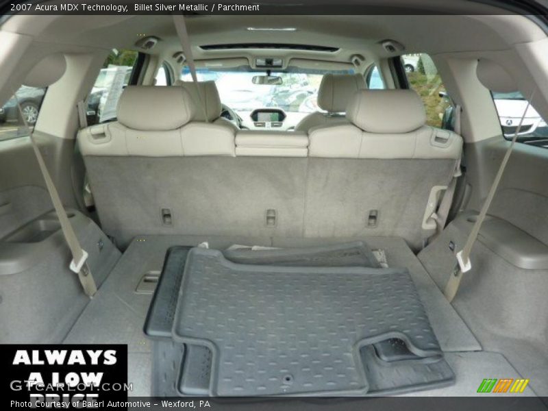 Billet Silver Metallic / Parchment 2007 Acura MDX Technology