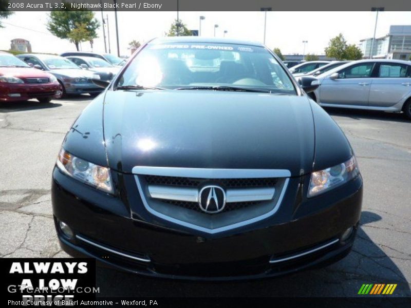 Nighthawk Black Pearl / Ebony 2008 Acura TL 3.2