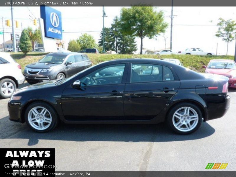 Nighthawk Black Pearl / Ebony 2008 Acura TL 3.2