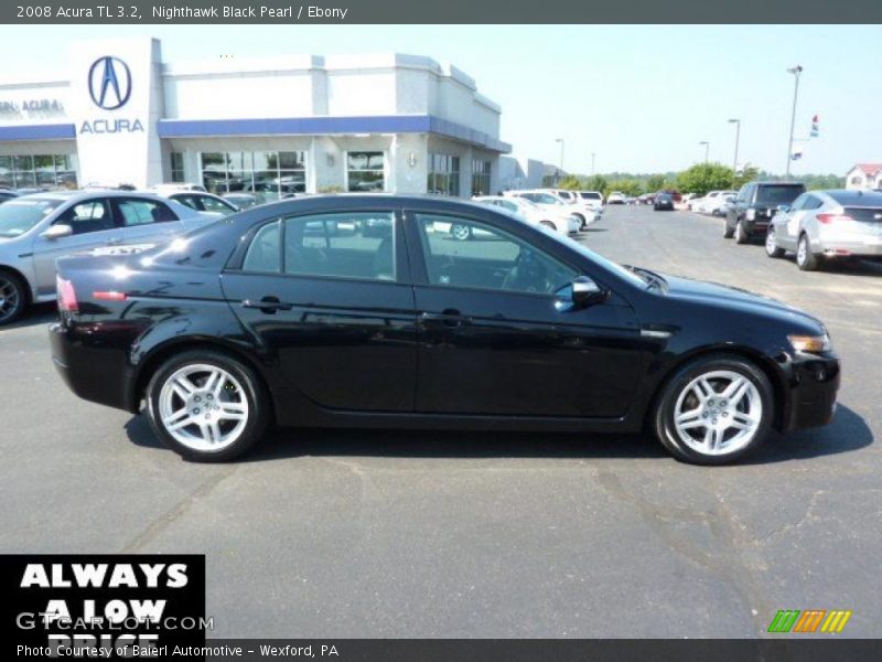 Nighthawk Black Pearl / Ebony 2008 Acura TL 3.2