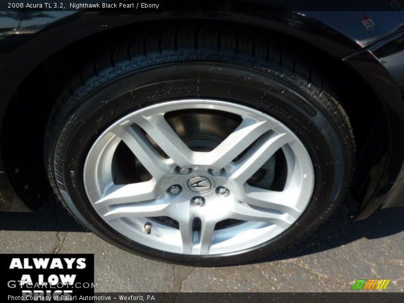 Nighthawk Black Pearl / Ebony 2008 Acura TL 3.2