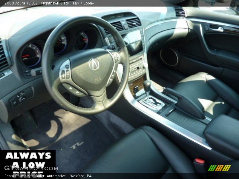 Nighthawk Black Pearl / Ebony 2008 Acura TL 3.2