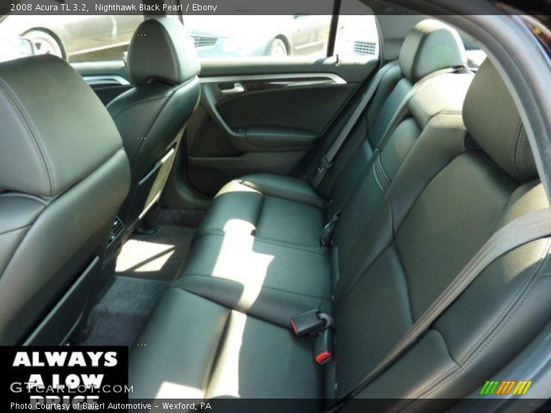 Nighthawk Black Pearl / Ebony 2008 Acura TL 3.2