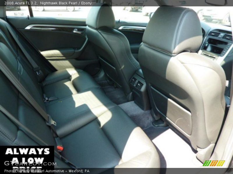 Nighthawk Black Pearl / Ebony 2008 Acura TL 3.2