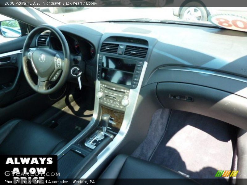 Nighthawk Black Pearl / Ebony 2008 Acura TL 3.2