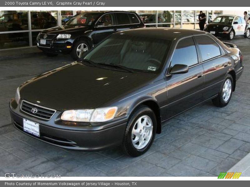 Graphite Gray Pearl / Gray 2000 Toyota Camry LE V6