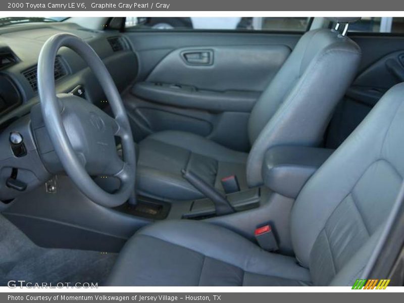 Graphite Gray Pearl / Gray 2000 Toyota Camry LE V6