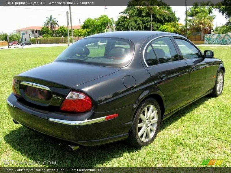 Anthracite Black / Charcoal 2001 Jaguar S-Type 4.0