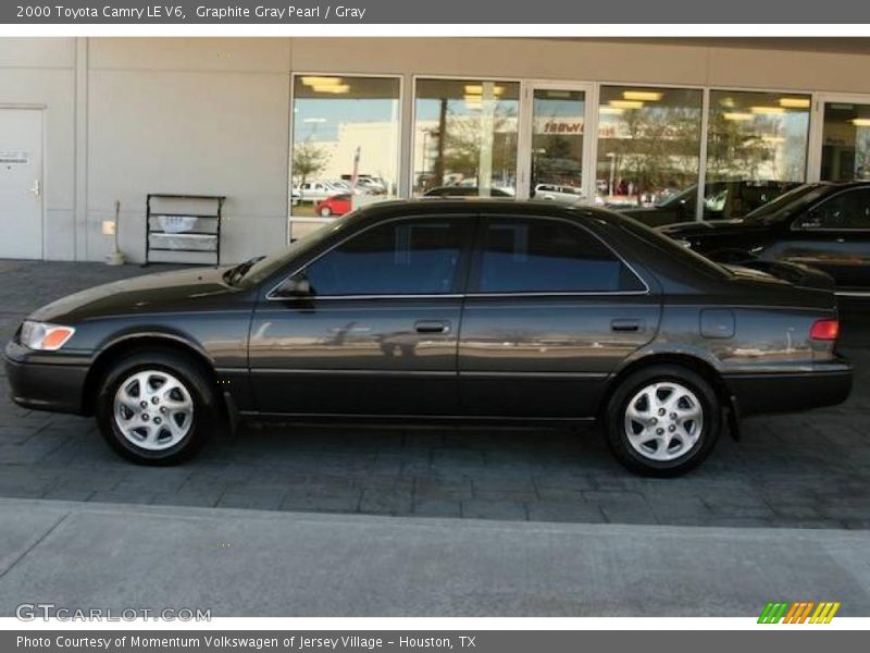 Graphite Gray Pearl / Gray 2000 Toyota Camry LE V6