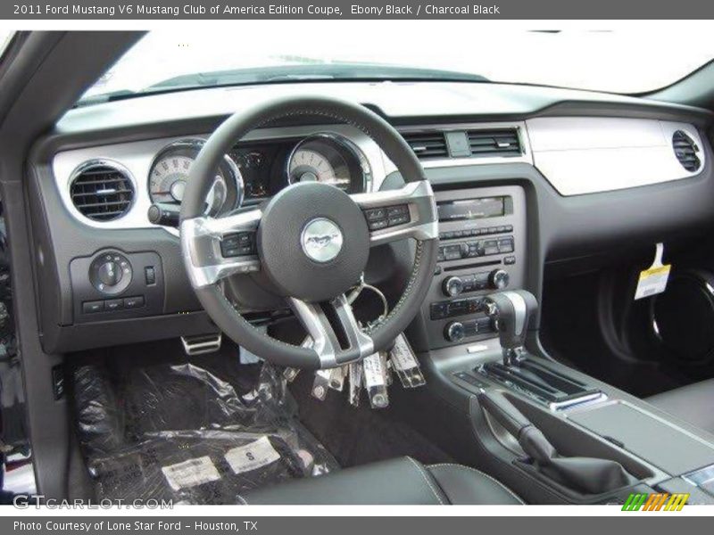 Ebony Black / Charcoal Black 2011 Ford Mustang V6 Mustang Club of America Edition Coupe