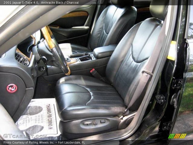 Anthracite Black / Charcoal 2001 Jaguar S-Type 4.0