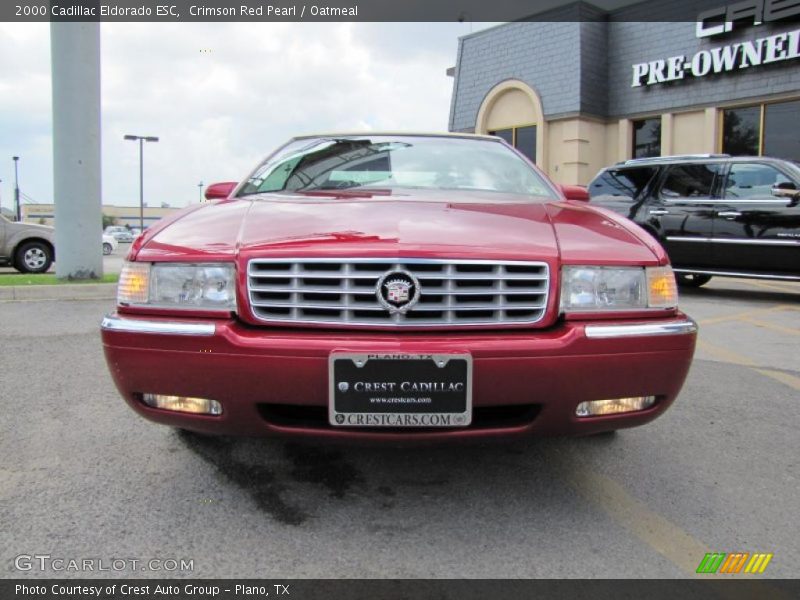 Crimson Red Pearl / Oatmeal 2000 Cadillac Eldorado ESC