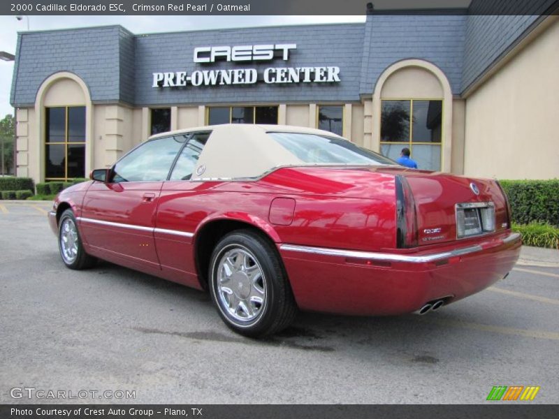 Crimson Red Pearl / Oatmeal 2000 Cadillac Eldorado ESC