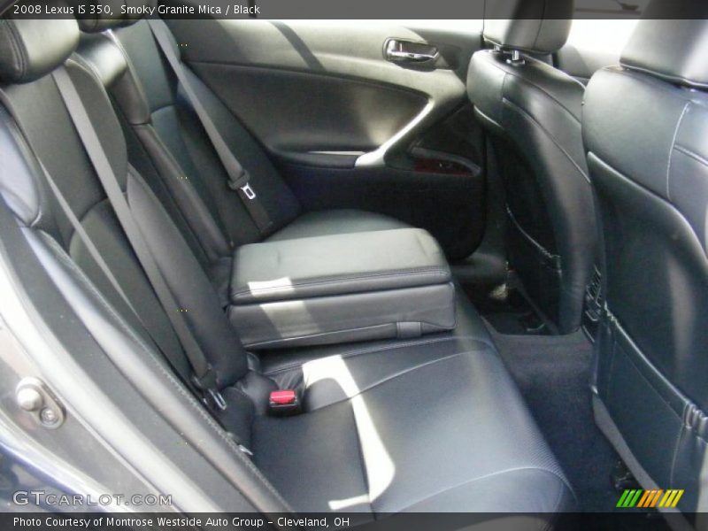 Smoky Granite Mica / Black 2008 Lexus IS 350