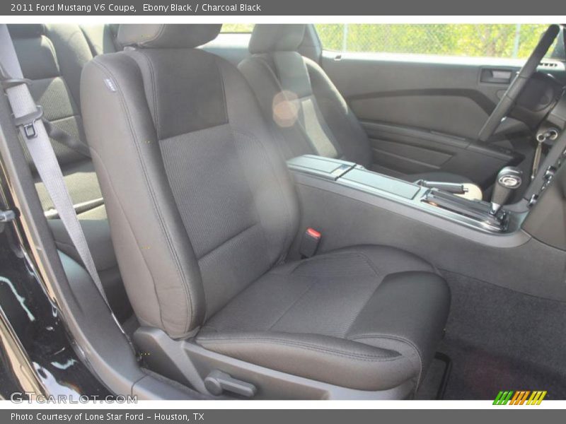 Ebony Black / Charcoal Black 2011 Ford Mustang V6 Coupe