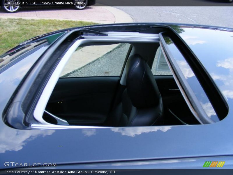 Smoky Granite Mica / Black 2008 Lexus IS 350