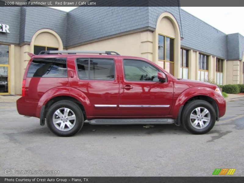 Red Brawn / Cafe Latte 2008 Nissan Pathfinder LE